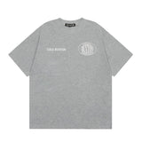 Wholesale export cole buxton minimalist cursive signature print short sleeve t-shirt - high street style
