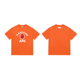 B@pe tshirtsssummer ape head little monkey camouflage short-sleeved round neck t-shirt