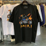 Wholesale amri little angel crane peace bird digital gradient letter logo couple's short set