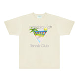 Casablanca T Shirts Fashion Print Street