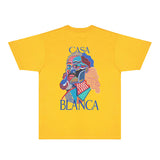 Casablanca T Shirts Fashion Print Street