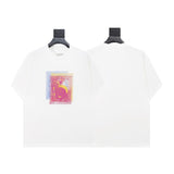 Mm series export wholesale margiela simple style digital four-corner mark couple short-sleeved t-shirtpure cotton high quality