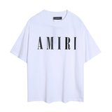 Wholesale foreign trade amir washed distressed tiger head number & letter logo short sleeve t-shirt
