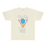 Casablanca T Shirts Fashion Print Street