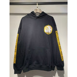 Amri splash ink flowing paint starry sky crack letter logo unicorn arm hoodie sweatshirt couple wear long sleeves