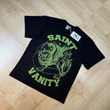 American saint t-shirt summer high street hip hop letterprinting short-sleeved t-shirt