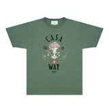 Casablanca T Shirts Fashion Print Street