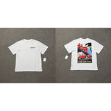 Aime leon dore color block letter high street loose short sleeve t-shirt hoodie long sleeve