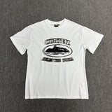Wholesale foreign trade alcatraz basic series short-sleeve corteiz phantom letter logo print t-shirt