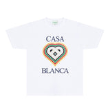Casablanca T Shirts Fashion Print Street