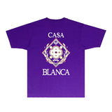 Casablanca T Shirts Fashion Print Street
