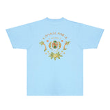 Casablanca T Shirts Fashion Print Street