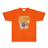 Casablanca T Shirts Fashion Print Street