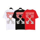 off-white classic gradient arrow dissolve graffiti caution tape ow religious couple short