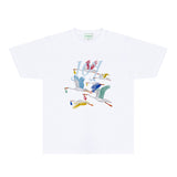 Casablanca T Shirts Fashion Print Street