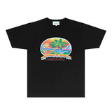 Casablanca T Shirts Fashion Print Street