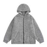 Unisex Baseball Jersey Vintage Hooded Jacket