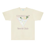 Casablanca T Shirts Fashion Print Street