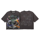 Wholesale s american fashion bkys hot diamond high quality pure cottoncasual short-sleeved t-shirt summer