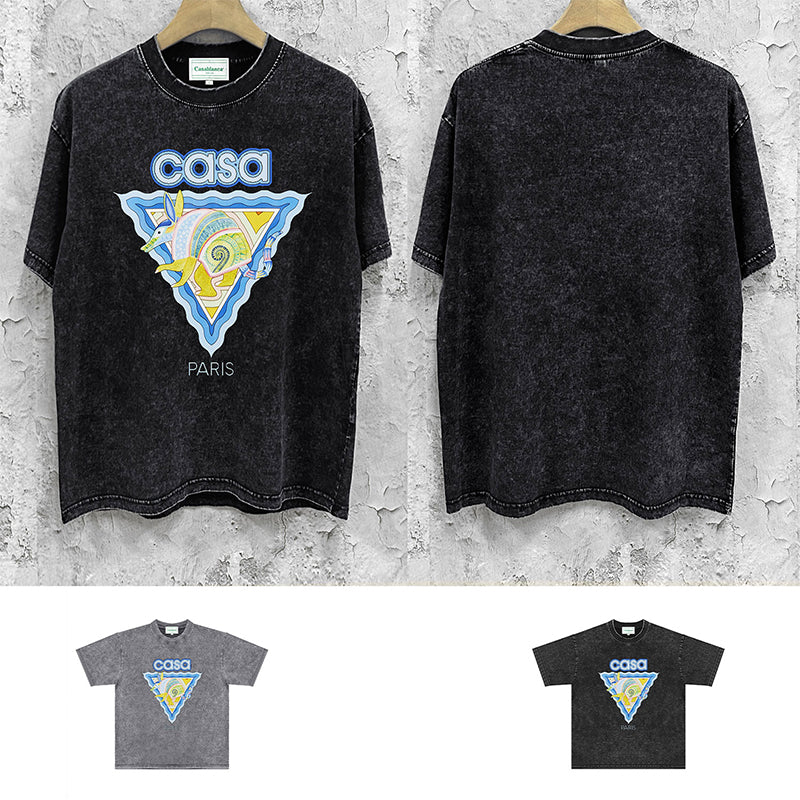 Casablanca Distressed T-Shirt