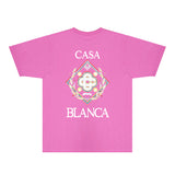 Casablanca T Shirts Fashion Print Street