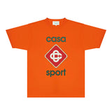 Casablanca T Shirts Fashion Print Street