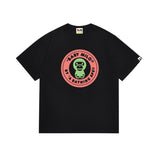 Cross-border wholesale summer classic ape camo lightning print cotton short sleeve t-shirt