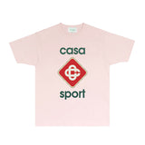 Casablanca T Shirts Fashion Print Street