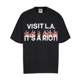 Gallerydept classic letter gradient print short-sleeve t-shirt - valentine's day edition