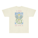 Casablanca T Shirts Fashion Print Street