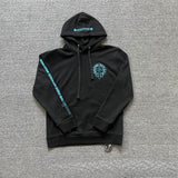 CHH Chrome Heart Hoodie Crowe Mattyboy graffiti terry pure cotton