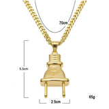 Jewelry 'Plug ' necklace