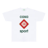 Casablanca T Shirts Fashion Print Street
