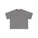 High-quality, niche, premium american-style short-sleeve t-shirt with trendy sanskrit letter print
