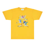 Casablanca T Shirts Fashion Print Street