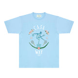 Casablanca T Shirts Fashion Print Street
