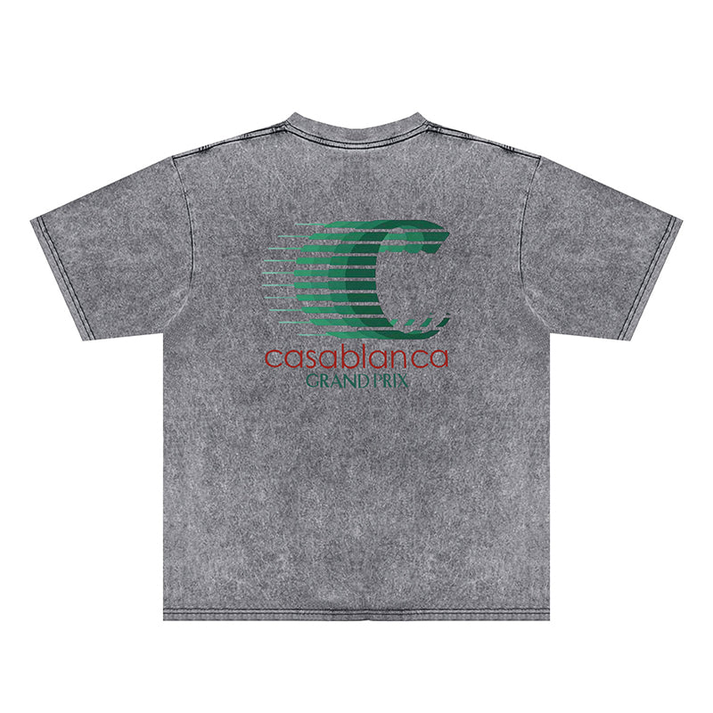 Casablanca Distressed T-Shirt