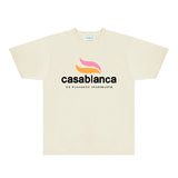Casablanca T Shirts Fashion Print Street