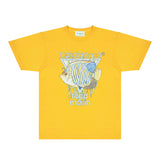 Casablanca T Shirts Fashion Print Street