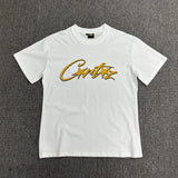 Wholesale foreign trade alcatraz basic series short-sleeve corteiz phantom letter logo print t-shirt