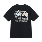 Three-label short-sleeve summer men's relaxed fit high-quality t-shirt