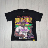 Cough syrup short-sleeved high-quality pure cotton round neck t-shirt fashionprinting breathable short-sleeved summer