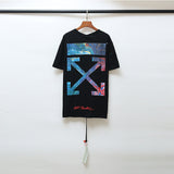 off-white classic gradient arrow dissolve graffiti caution tape ow religious couple short