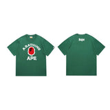 B@pe tshirtsssummer ape head little monkey camouflage short-sleeved round neck t-shirt