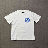 Wholesale foreign trade corteiz devil's island letter logo print short sleeve fog high street couple oversized t-shirt
