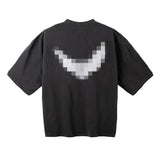 Correct version kanye kanye three-party joint peace dove short-sleeved t-shirt casual american high street hooded sweatshirt