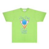 Casablanca T Shirts Fashion Print Street