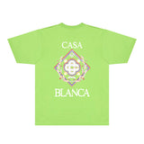Casablanca T Shirts Fashion Print Street