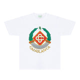 Casablanca T Shirts Fashion Print Street