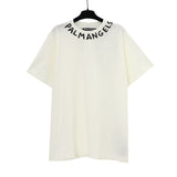 Correct version of spring and summer coconut palm tree short-sleeved series pa angel print couple trendy